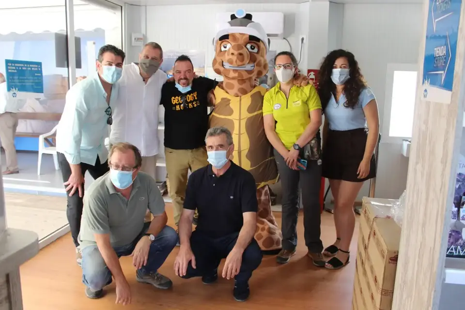 Terrín, la tortuga mora, lista para recibir a sus visitantes