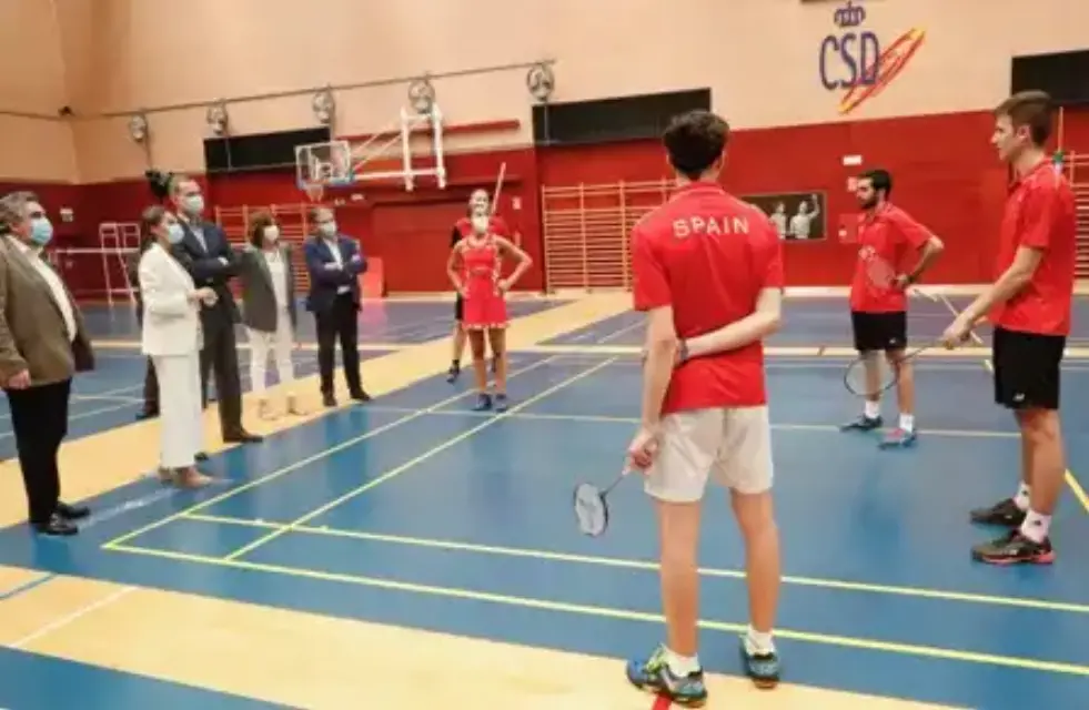 Los Reyes visitaron a los deportistas en el Centro de Alto Rendimiento de Madrid