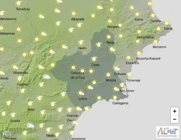 Temperaturas máximas de 33 grados se estiman en la Región este miércoles