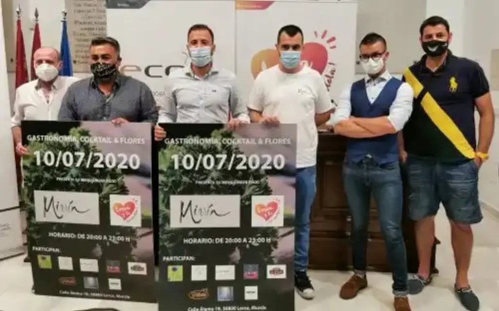 ‘Gastronomía,Cóctel & Flores’ para amenizar el centro de Lorca