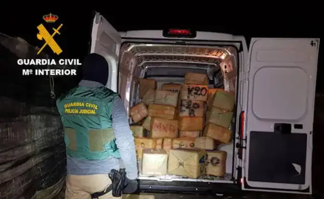 Caen 33 detenidos durante redada antidrogas en Almería, Murcia y Castellón.