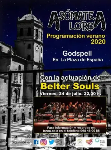 Belter Souls estará en la Plaza de España como parte de la programación veraniega de ‘Asómate a Lorca’