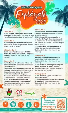 Inicia tu semana con los Eventos EXPLÁYATE 2020