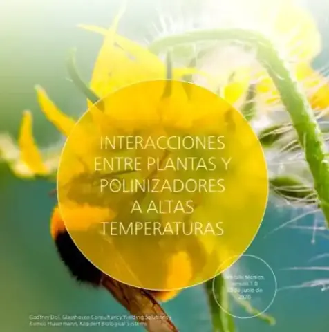 ¿Cómo lograr la relación óptima entre el polinizador y las plantas en altas temperaturas?