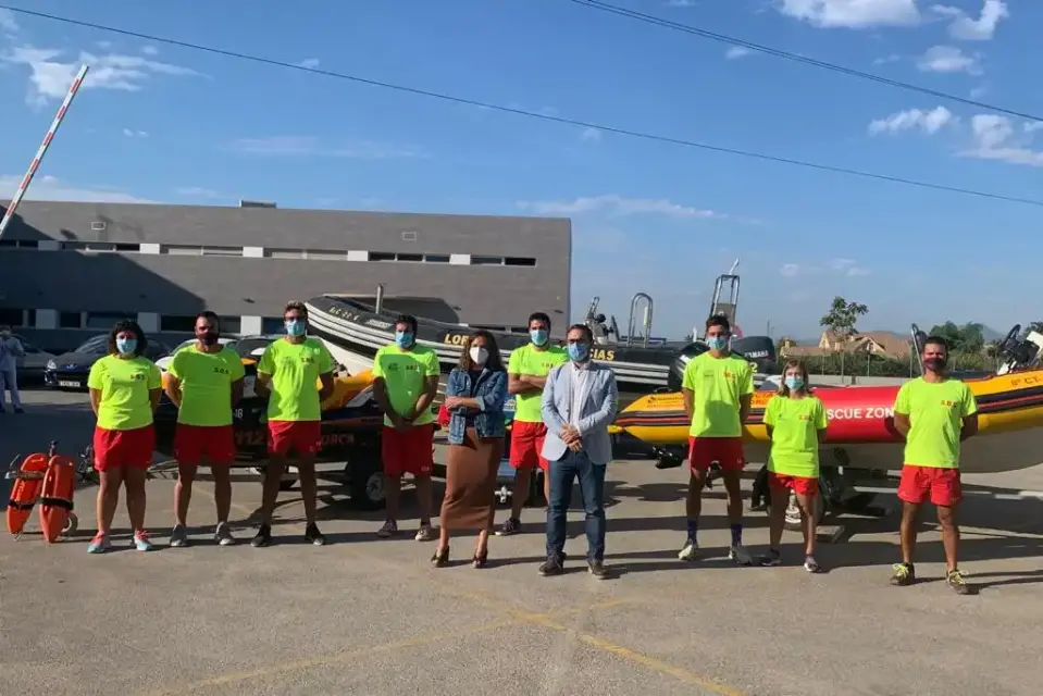 Plan de Vigilancia, Rescate y Salvamento en las playas de Lorca finaliza con 113 actuaciones en verano