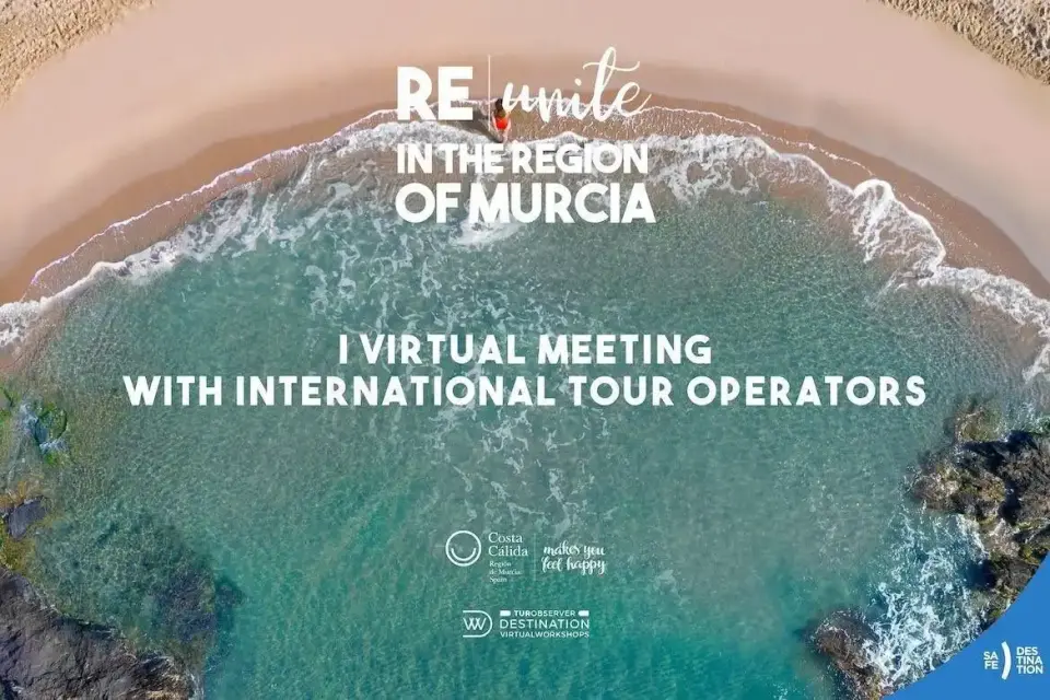 Consejalía de Turismo participa en el I Encuentro virtual con empresas regionales y turoperadores internacionales para impulsar comercialización turística