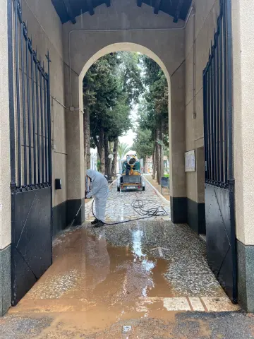 Pulpí en limpieza tras la calima