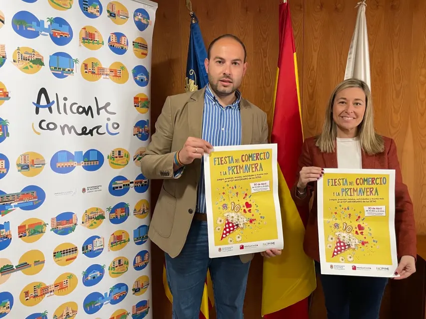 Fiesta del Comercio y la Primavera en Las Setas por su X aniversario el sábado