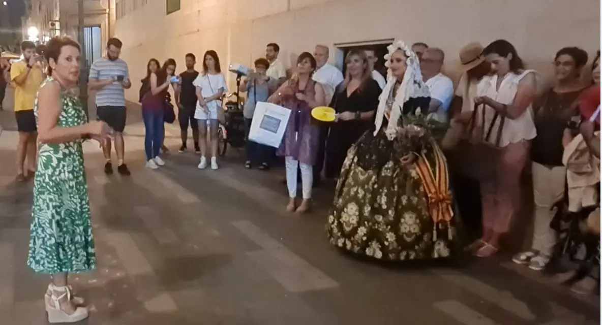 Alicante: “videomapping” móvil para prevenir los abusos sexistas en Hogueras