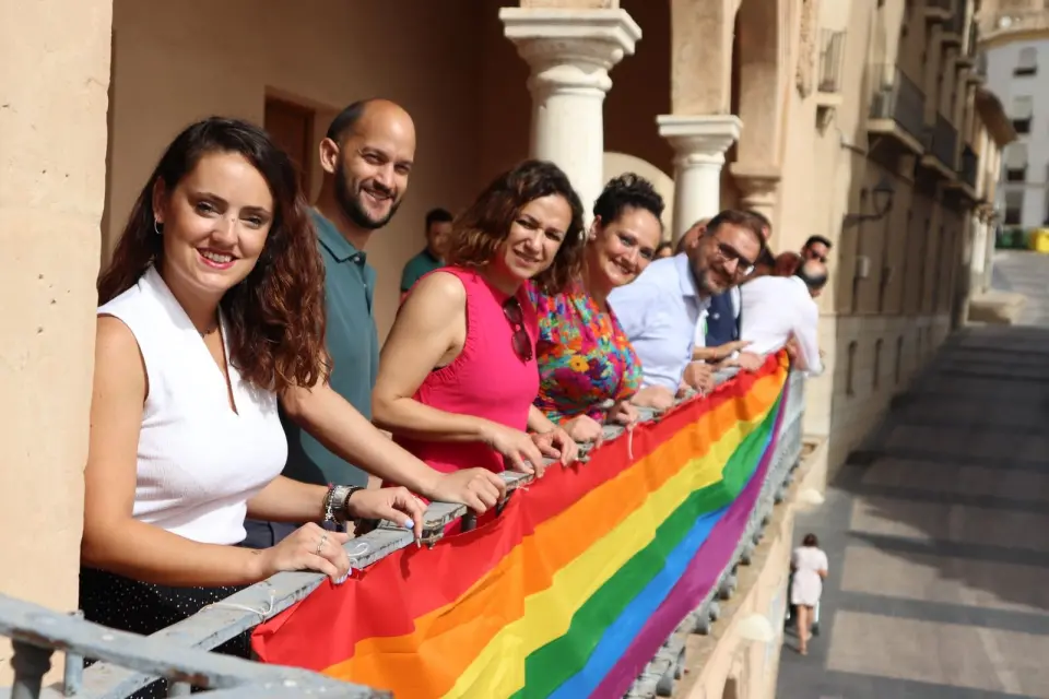 Así se celebra el Día Internacional del Orgullo LGTBIQ+ en Lorca