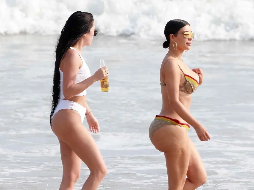 Menos curvas en este verano para Kim Kardashian ¿Qué pasó?