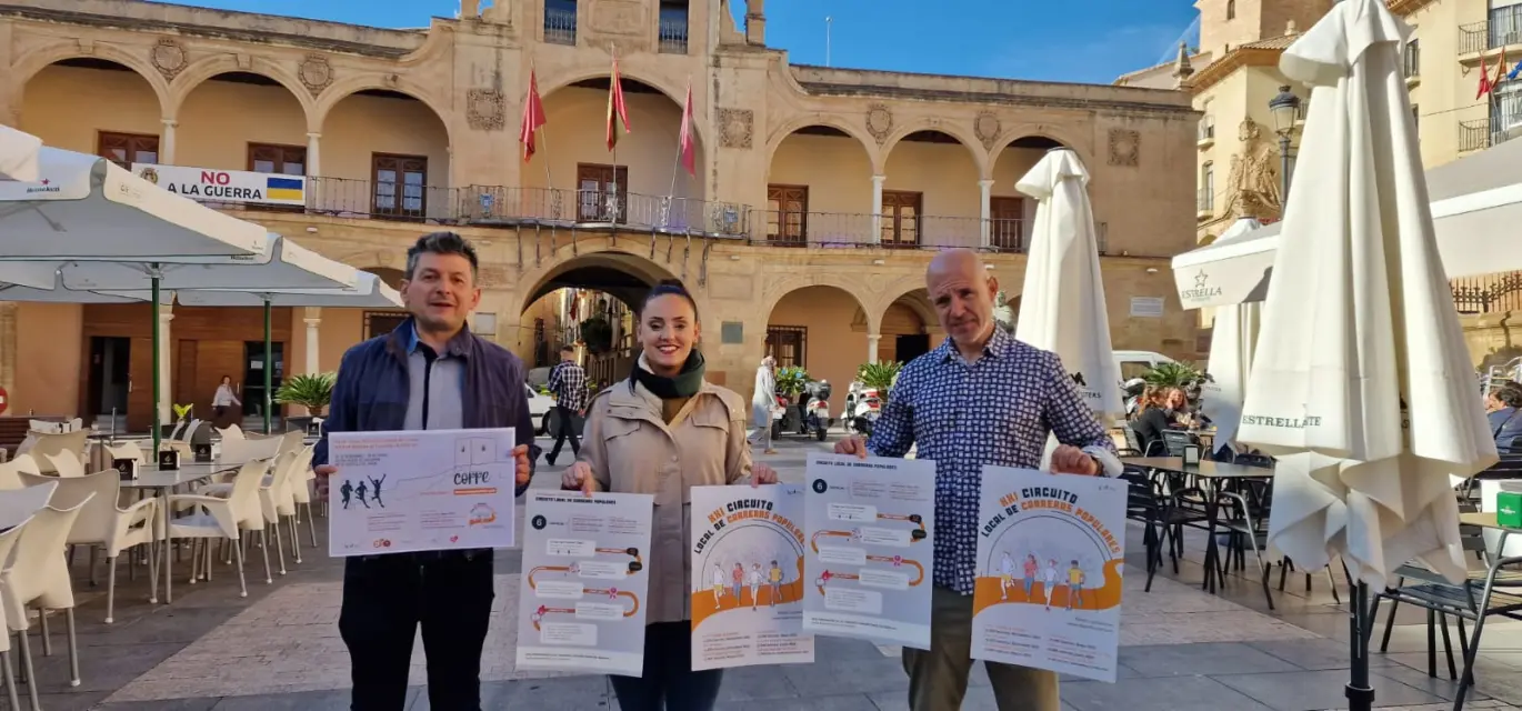 Lorca: XXI Circuito Local de Carreras Populares arranca el 19 de noviembre