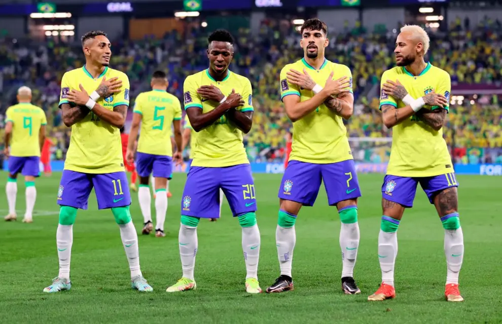 Qatar: ¿Los bailes de celebración mundialista de Brasil ya son demasiado?