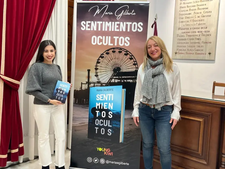 ‘Sentimientos ocultos’: Primera novela de la escritora lorquina María Gilberte