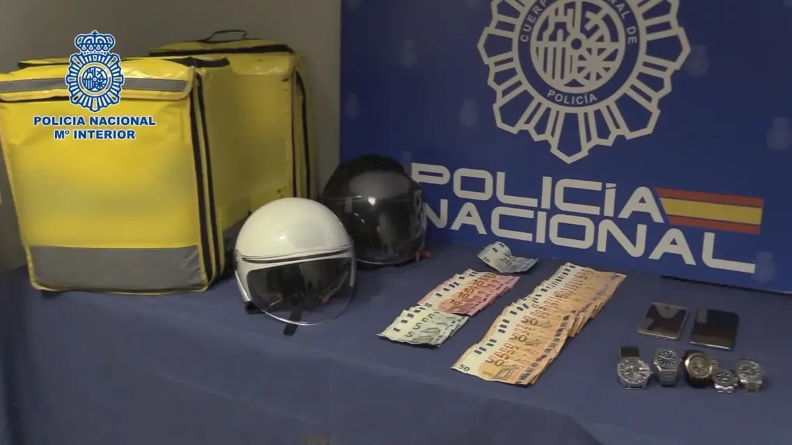 ¡ACABÓ EL NEGOCIO! Cae banda dedicada al robo de relojes de lujo en Madrid