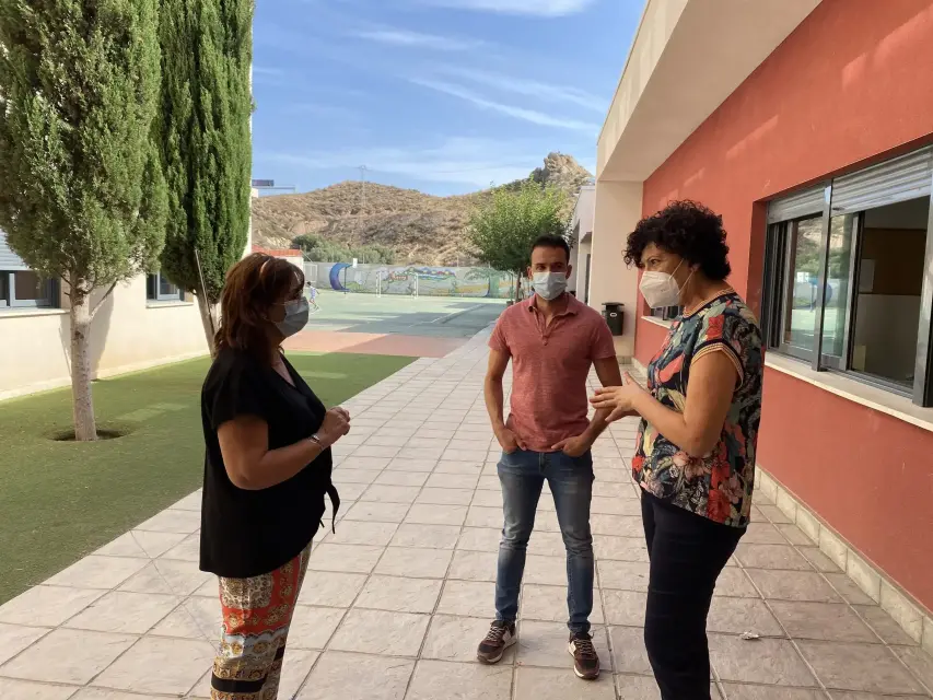 Centros educativos de Puerto Lumbreras comienzan el curso "con normalidad y seguridad"