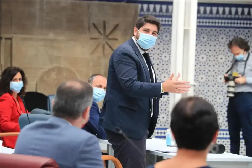 Lopez Miras elabora plan para evitar inundaciones