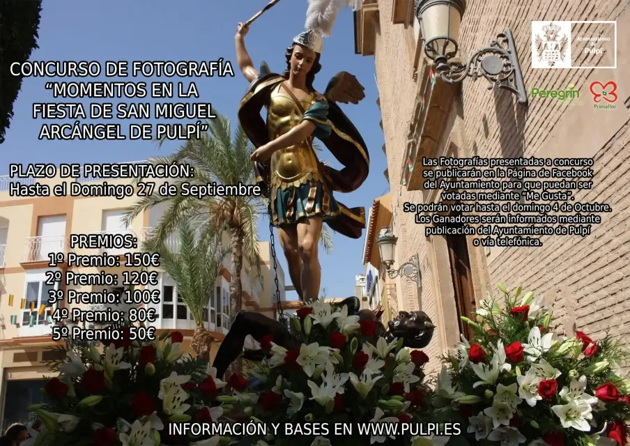 Ayuntamiento de Pulpí organiza dos concursos de fotografía para conmemorar las Fiestas de San Miguel