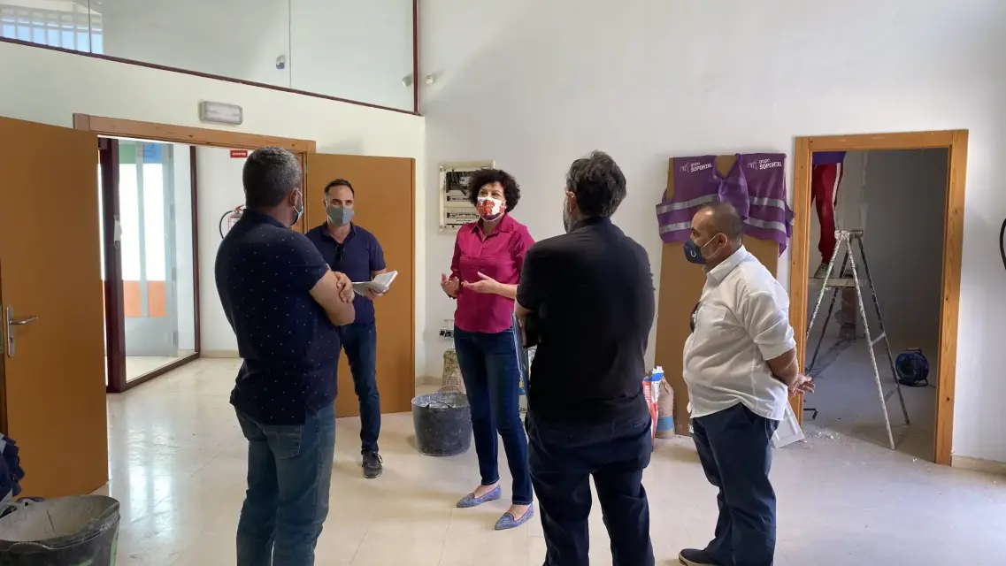 Así avanzan las obras para creación de Centro de Día para atención a personas con trastorno mental en Puerto Lumbreras