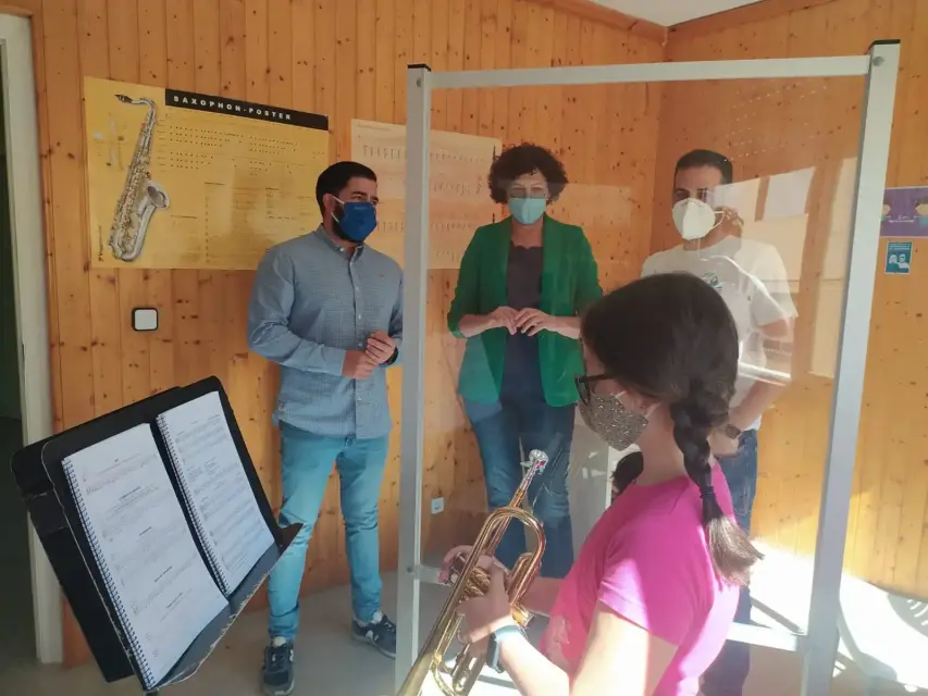 Ayuntamiento acondiciona la Escuela de Música de Puerto Lumbreras para garantizar la vuelta a clases presenciales