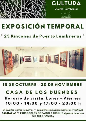 Casa de los Duendes albergará la exposición “25 rincones de Puerto Lumbreras”