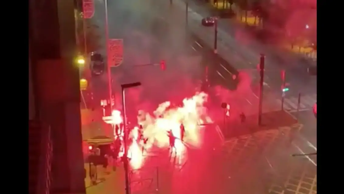 Rebelión de negacionistas causan destrozos en Murcia y Cartagena
