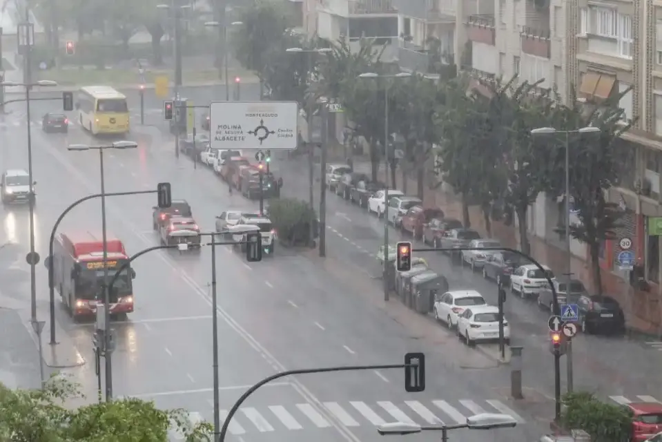 Alerta amarilla hoy en la Región de Murcia por terribles tormentas