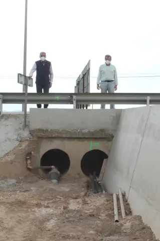 El alcalde de Pulpí y edil de Obras inspeccionan las labores finalizadas en el municipio