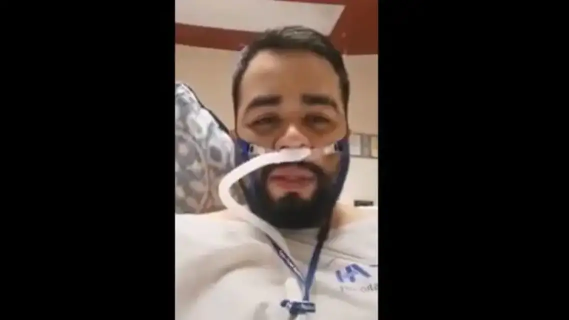 Impresionante despedida de enfermero que murió por coronavirus