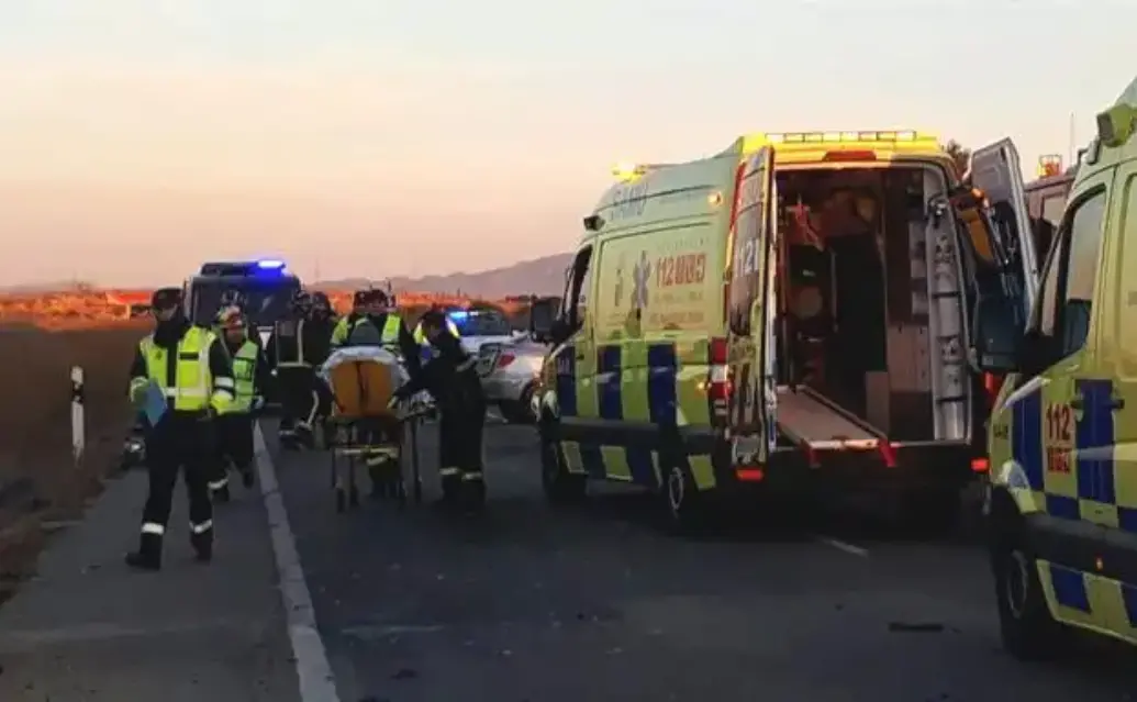 Choque en Torre Pacheco deja una mujer de 36 años muerta