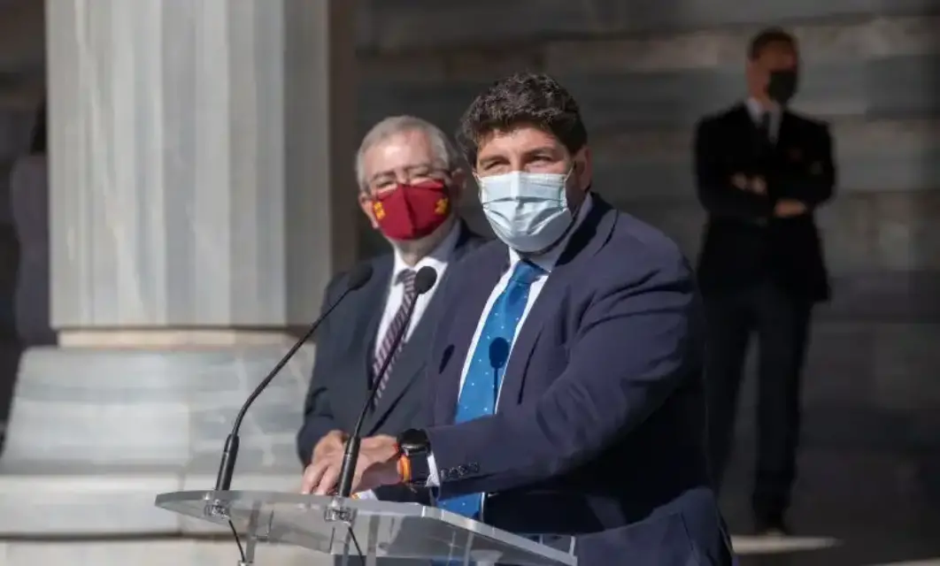 El presidente de la Comunidad clausuró homenaje a los diputados del antiguo Reino de Murcia