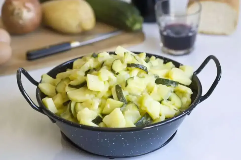 Exquisita receta huertana zarangollo murciano