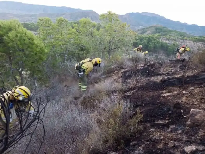 Incendio en Sierra de Carrascoy ha sido controlado
