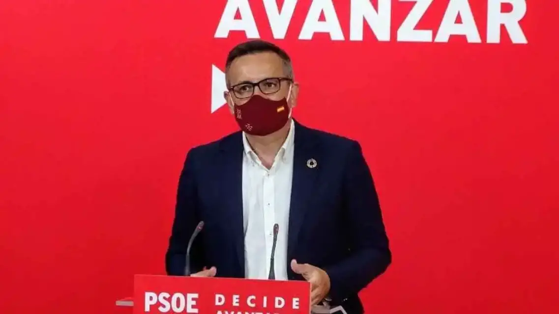 El Coordinador del PSOE-Murcia en aislamiento domiciliario tras mantener contacto con caso positivo muy cercano