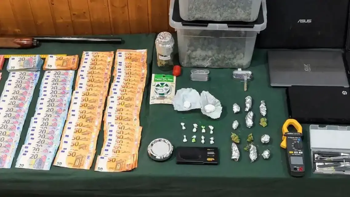 Desmantelan invernadero clandestino y punto de ventas de drogas en la Calasparra