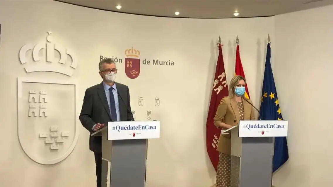 Jornadas de vacunación, Semana Santa y manifestaciones, temas considerados por la Consejería de Salud de Murcia