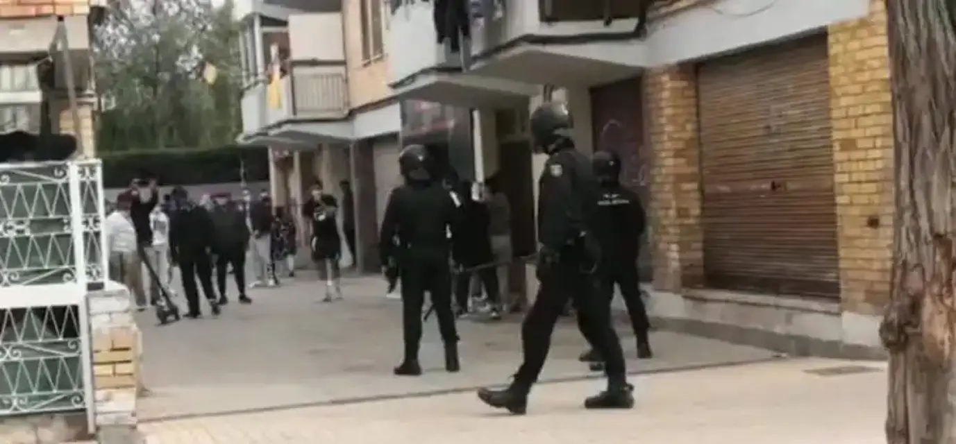 Impresionante despliegue policial en El Palmar contra el tráfico de droga