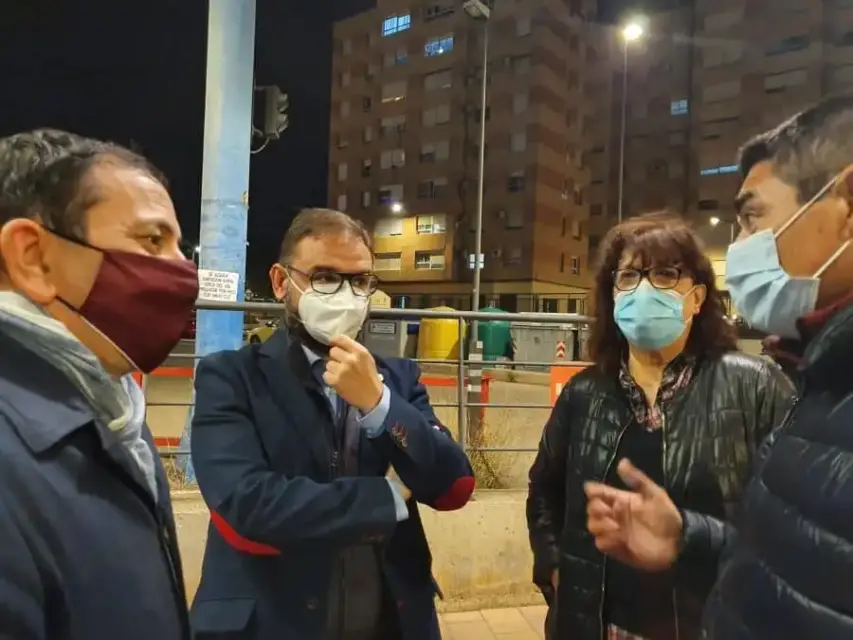 Lorca destina cerca de 9.000 euros al refuerzo de la iluminación de la Alameda de Cervantes