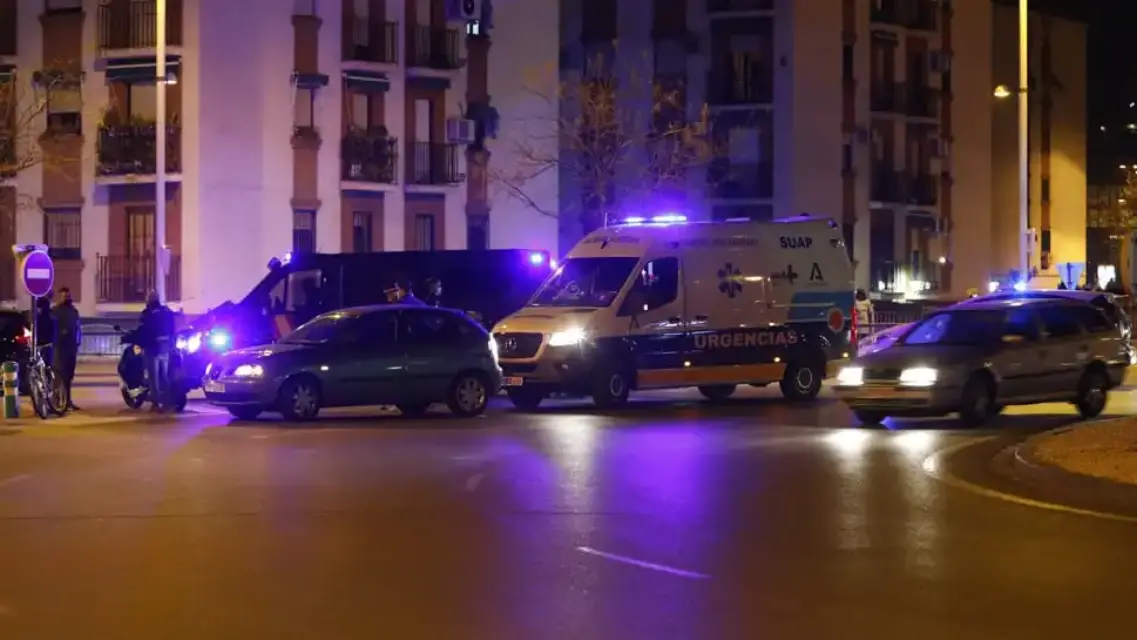¡Colisión en Lorca! 4 heridos en choque de tres motos