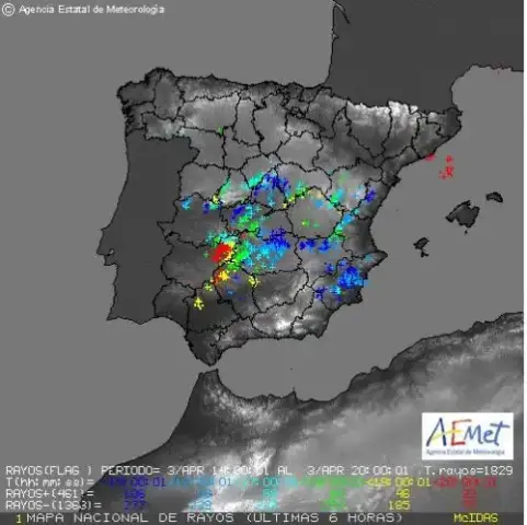 Probabilidad de chubascos y tormentas en este Domingo de Resurrección