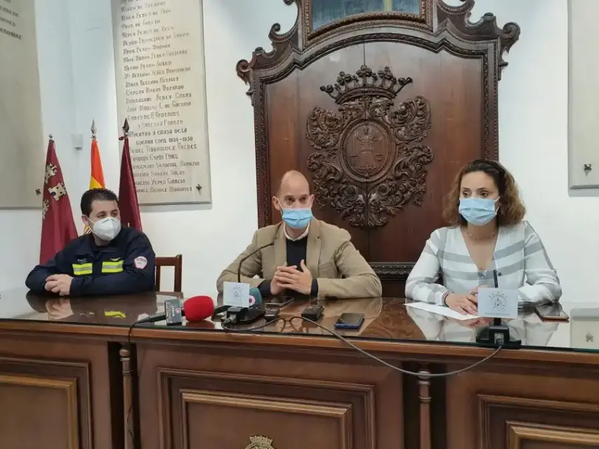 La campaña de vacunación frente al COVID-19 avanza en Lorca con la citación de 4.200 personas para recibir la primera dosis de la vacuna en el Complejo Deportivo Felipe VI