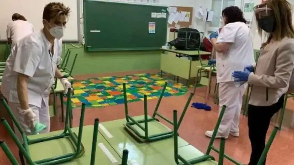 Educación de Murcia baraja el regreso a las aulas de Infantil y Primaria en mayo
