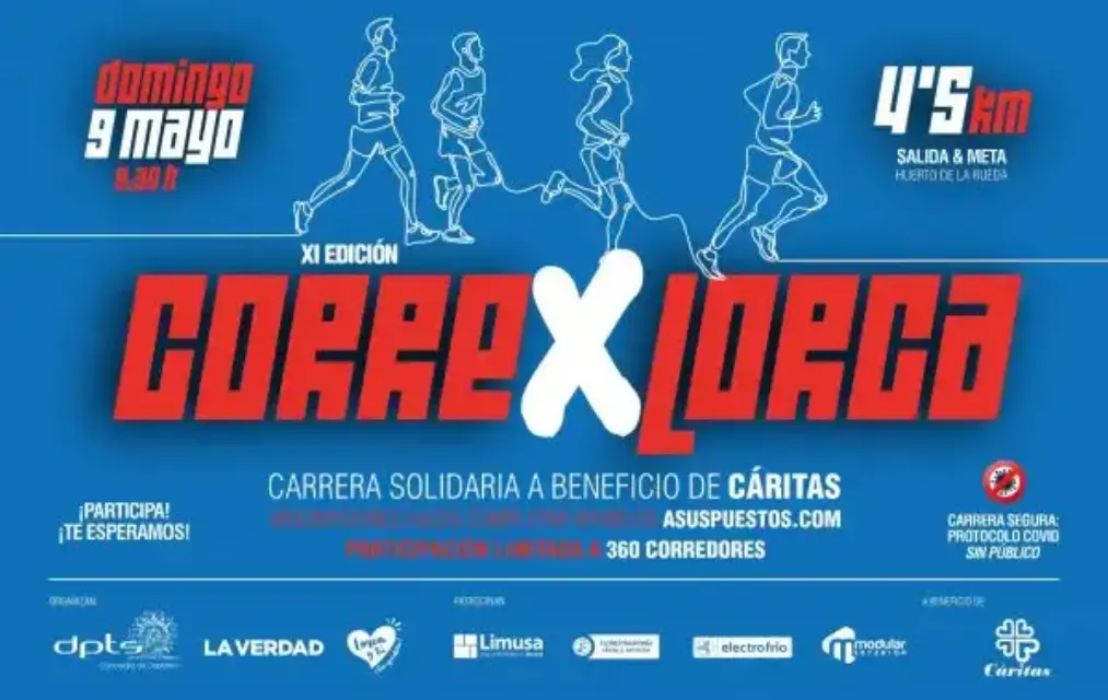 "Corre X Lorca" conmemora su décimo aniversario