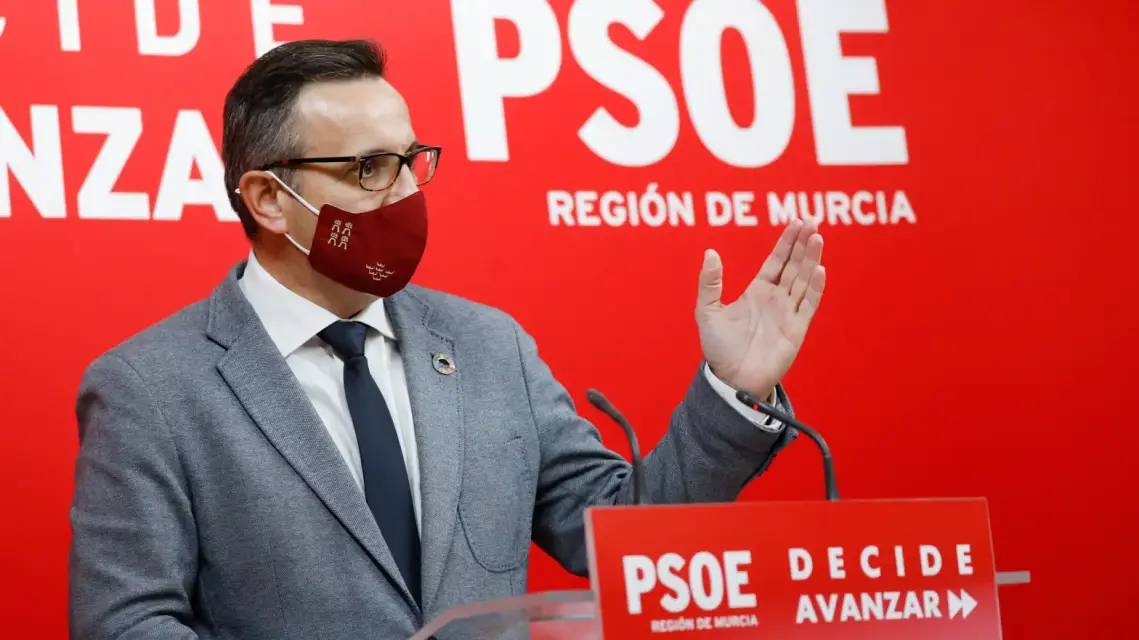 Conesa: López Miras solo muestra una gestión incapaz para enfrentar Covid-19 en Murcia