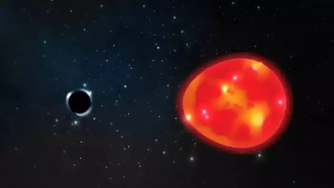 Detectan un agujero negro muy cercano a la Tierra