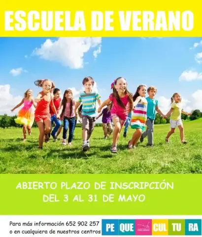 El próximo lunes abrirán el plazo de inscripción para la Escuela de Verano de Puerto Lumbreras