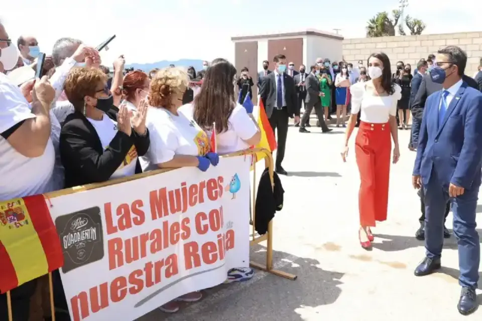 La Reina Letizia visita Totana para presidir el VI Congreso Educativo sobre Enfermedades Raras