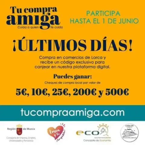 Más de un millar de lorquinos han participado en 'Tu Compra Amiga'
