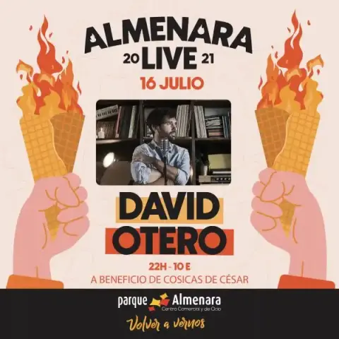 David otero dará un concierto solitario a beneficio de 'Cosicas César'