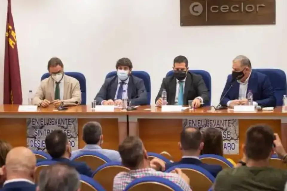 Ejecutivo regional reivindica la unidad de Lorca en defensa del Tajo-Segura
